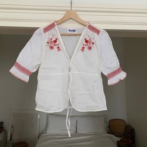 NWOT Rouje blouse top, size FR 36